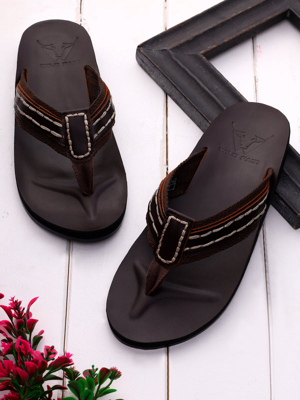 Tropez Brown Slippers