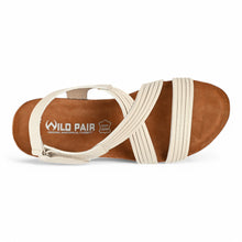 Chole Wedge Cork Sandal - White