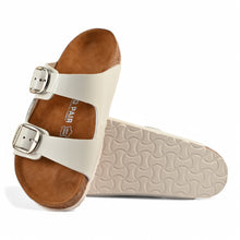 Elara Cork Sandals - White
