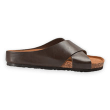 Aria Cork Sandals - Brown