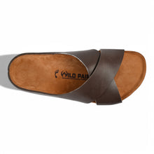 Aria Cork Sandals - Brown