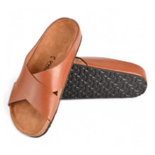 Aria Cork Sandals - Tan