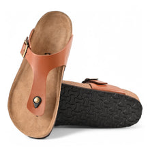 Ace Cork Sandals - Tan