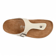Ace Cork Sandals - White