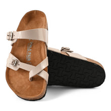 Aurora Cork Sandals - Beige