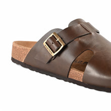 Orion Cork Sandals - Brown