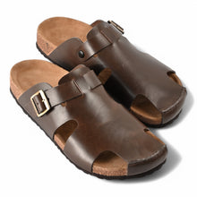 Orion Cork Sandals - Brown