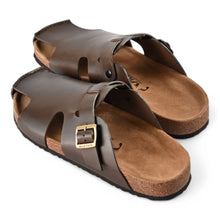 Orion Cork Sandals - Brown