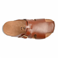 Orion Cork Sandals - Dark Tan